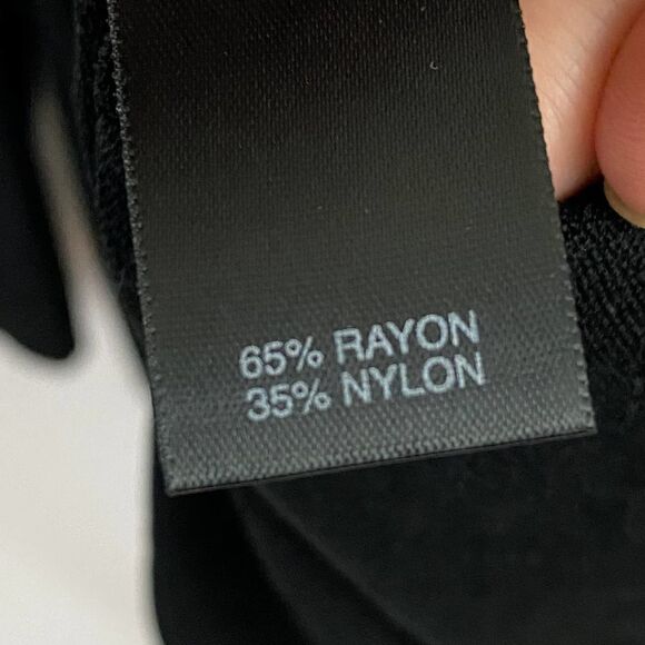 Avenue Black V Neck Cardigan Abalone Buttons 22/24 - Picture 7 of 9